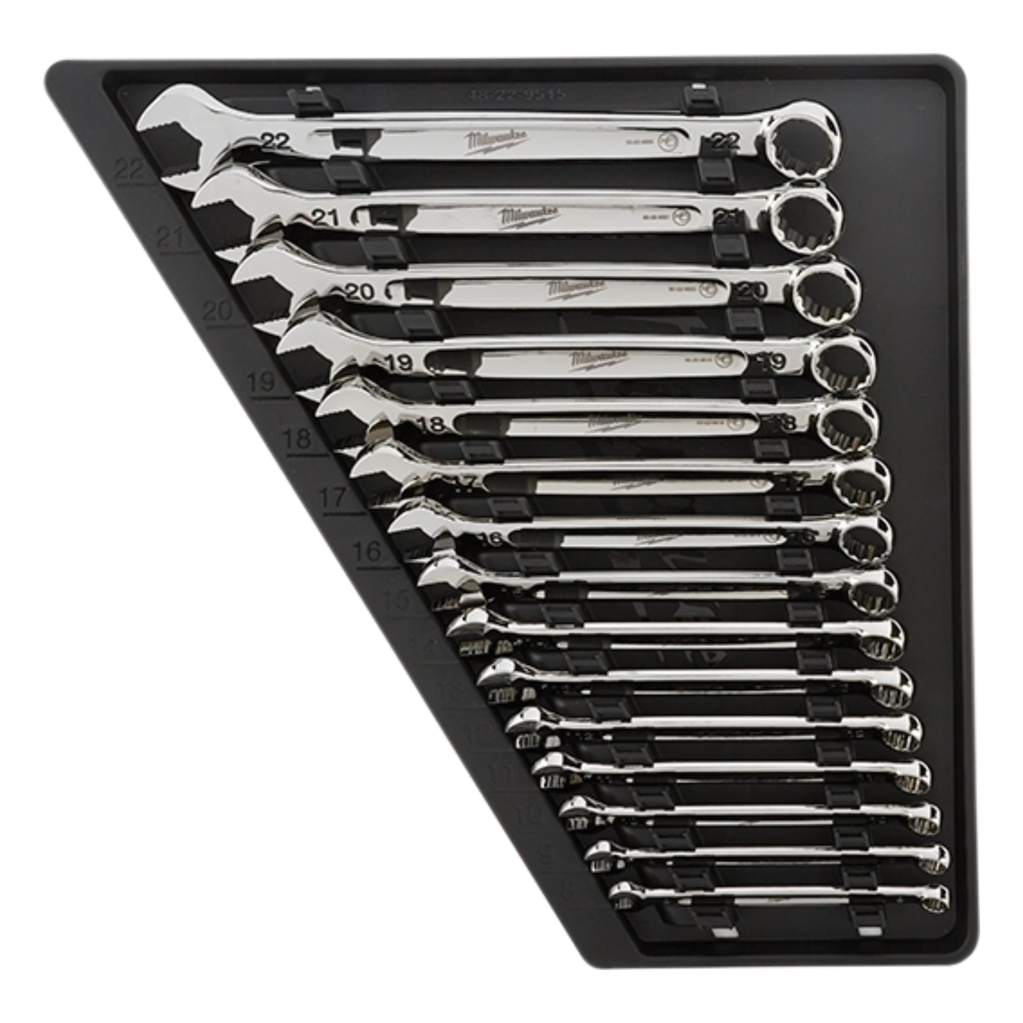 Milwaukee 15pc Combination Wrench Set - Metric from GME Supply